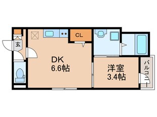 ハーモニーテラス野並Ⅹの物件間取画像